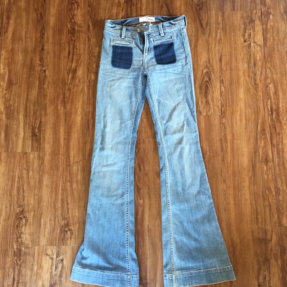 Dittos mid-rise flare jeans. Size 26